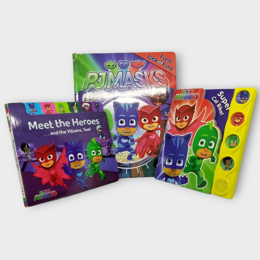 PJ Masks 3 Book Bundle